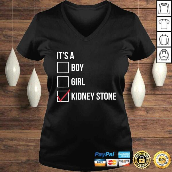 Official Kidney Stone Funny Checklist Gift Top