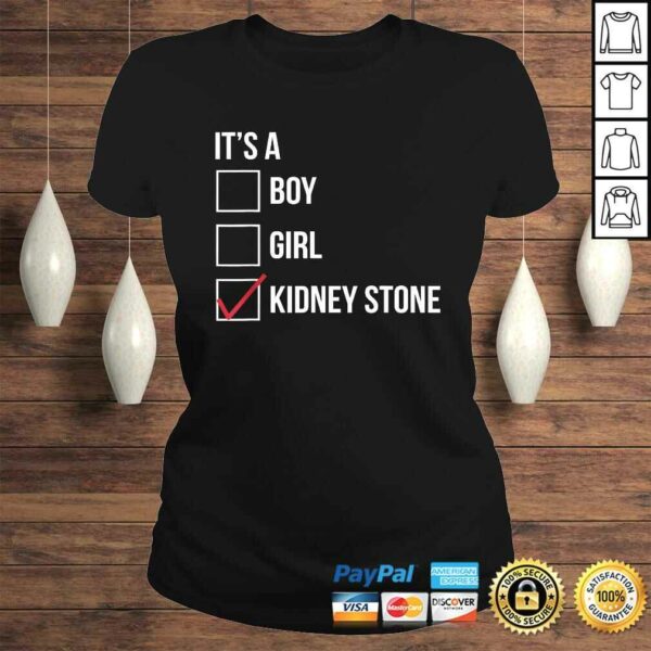 Official Kidney Stone Funny Checklist Gift Top