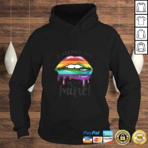 Official LGBT Flag Dripping Lips I Licked It So It's Mine LGBT Pride Tee T-Shirt 3 Official LGBT Flag Dripping Lips I Licked It So Its Mine LGBT Pride Tee T Shirt 4
