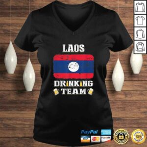 Official Laos Drinking Team Funny Beer Tee T-Shirt 1 Official Laos Drinking Team Funny Beer Tee T Shirt 2