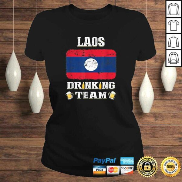 Official Laos Drinking Team Funny Beer Tee T-Shirt