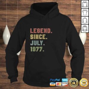 Official Legend Since July 1977 43rd Birthday 43 Years Old Tee T-Shirt 3 Official Legend Since July 1977 43rd Birthday 43 Years Old Tee T Shirt 4