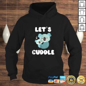 Official Lets Cuddle Koala Bears Love Heart Graphic TShirt 3 Official Lets Cuddle Koala Bears Love Heart Graphic TShirt 4