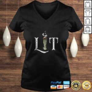 Official Lit Funny Burning Sage Smudge Stick Witch Halloween Gift Gift TShirt 1 Official Lit Funny Burning Sage Smudge Stick Witch Halloween Gift Gift TShirt 2