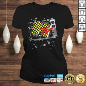 Official MTV Checker Board Breaking Tv Tee Shirt 2 Official MTV Checker Board Breaking Tv Tee Shirt 3