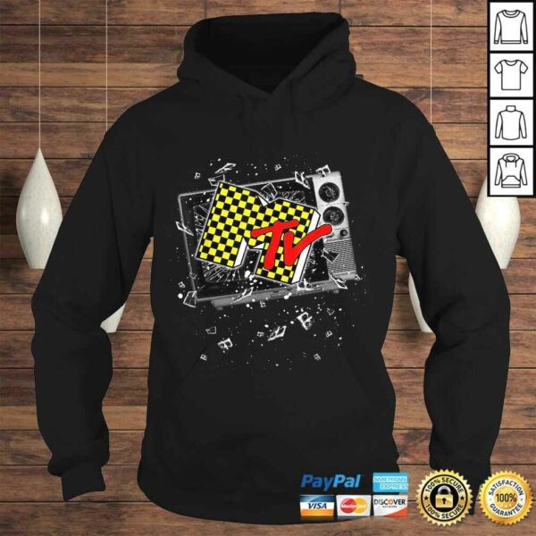 Official MTV Checker Board Breaking Tv Tee Shirt