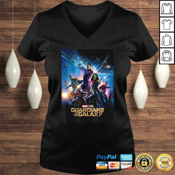 Official Marvel Studios Guardians Of The Galaxy Movie Graphic Shirt