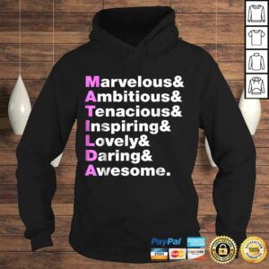 Official Matilda Name Gift Personalized Matilda TShirt 4