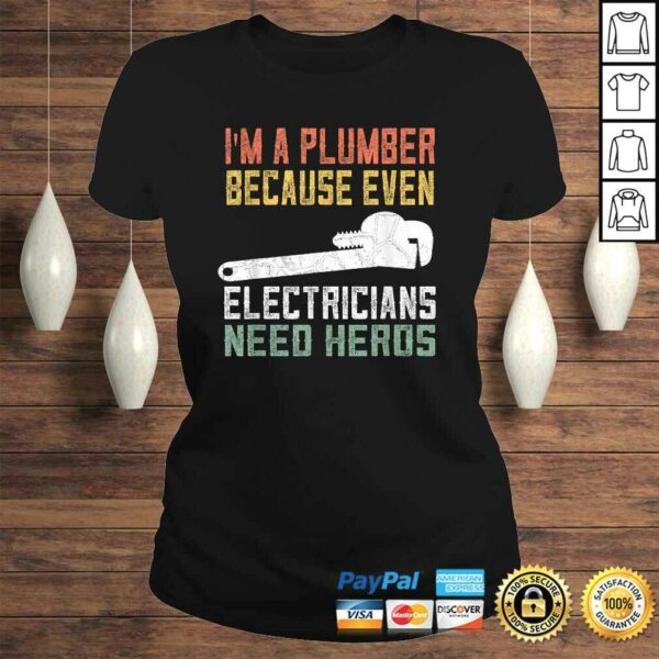 Official Mens Funny Plumber Gifts For Men Retro Plumbing Gift TShirt