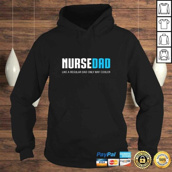 Official Mens Nurse Dad Funny Cute Fathers Day Gift RN V-Neck T-Shirt