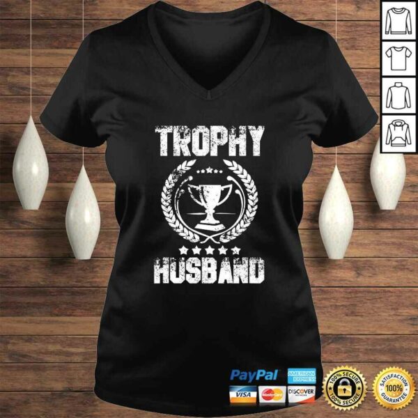 Official Mens Trophy Husband Funny Father’s Day TShirt