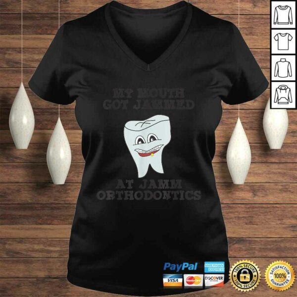 Official My mouth got jammed at Jamm Orthodontics Shirt