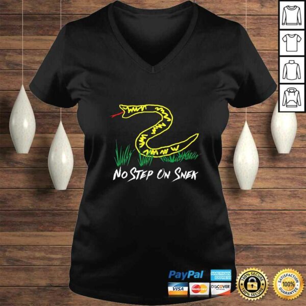 Official No Step On Snek Funny Parody TShirt