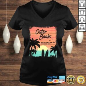 Official North Carolina Beach Surfing Sunrise NC OBX Tee T-Shirt 1 Official North Carolina Beach Surfing Sunrise NC OBX Tee T Shirt 2