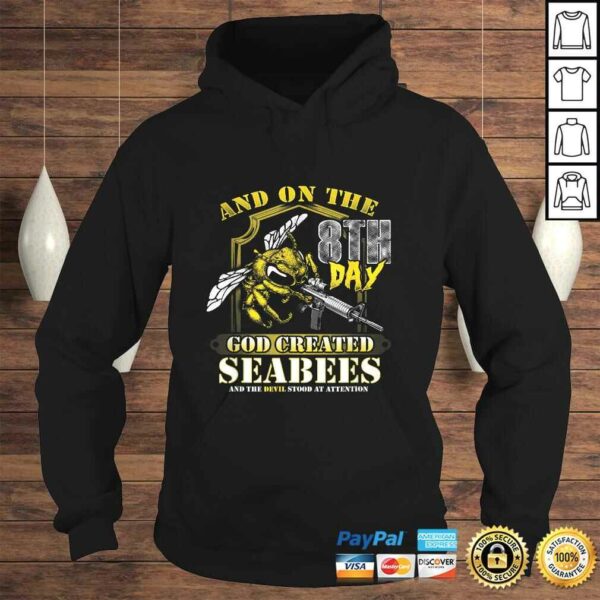 Official On the 8th Day God Created the Seabees TShirt