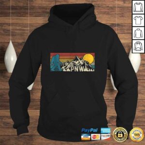 Official PNW Pacific Northwest Bigfoot Vintage Nature Outdoor Gift TShirt 4