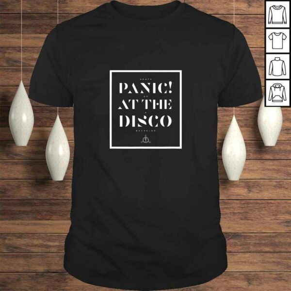 Official Panic! At The Disco – White Stack Shirt