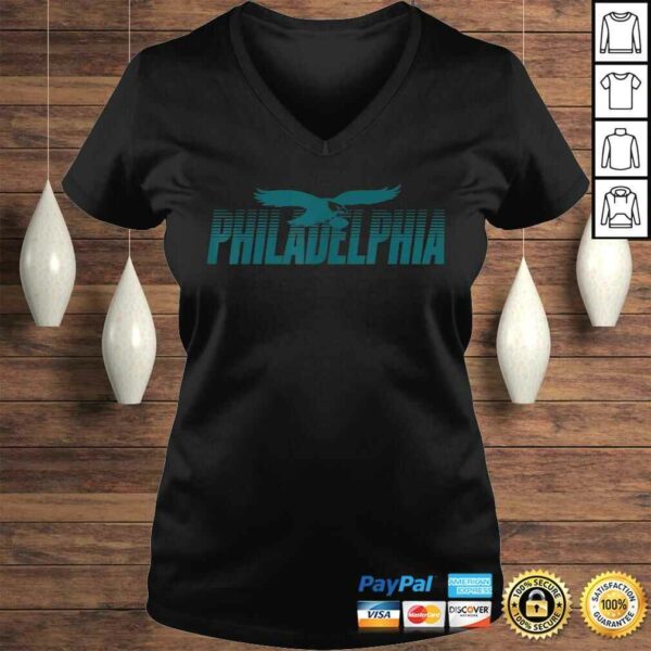 Official Philadelphia Football Vintage Philly Retro Eagle Gift Top