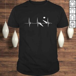 Official Pinball Heartbeat Flipper EKG Pulse Line Flipping Ball TShirt Official Pinball Heartbeat Flipper EKG Pulse Line Flipping Ball TShirt
