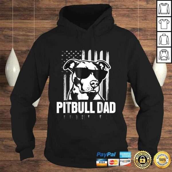 Official Pitbull Dad Mens Shirt Proud American Pit Bull Dog Shirt