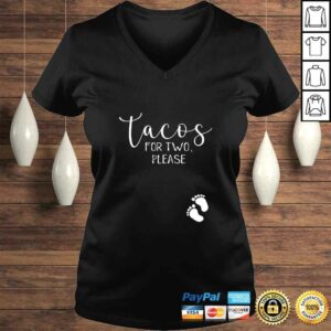 Official Pregnancy Announcement Eating Tacos for Two Pregnant Woman Gift TShirt 1 Official Pregnancy Announcement Eating Tacos for Two Pregnant Woman Gift TShirt 2