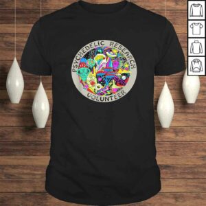 Official Psychedelic Mushroom Trip Gift Psychedelic Research TShirt 1