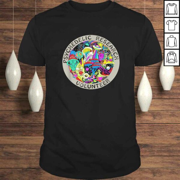 Official Psychedelic Mushroom Trip Gift – Psychedelic Research TShirt