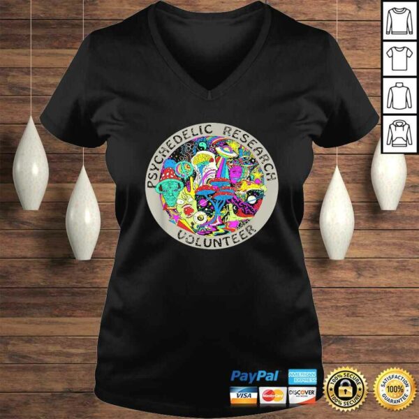 Official Psychedelic Mushroom Trip Gift – Psychedelic Research TShirt