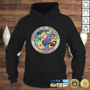 Official Psychedelic Mushroom Trip Gift Psychedelic Research TShirt 4