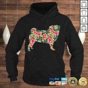 Official Pug Flower Funny Dog Silhouette Floral Gifts Women Men Shirt 3 Official Pug Flower Funny Dog Silhouette Floral Gifts Women Men Shirt 4