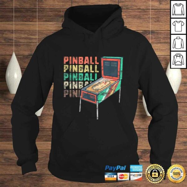 Official Retro Pinball Machine Shirt Women Men Gamer Geek Vintage Shirt