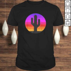 Official Saguaro Cactus Shirt Cactus SunseShirt Men And Women Tee T Shirt 1