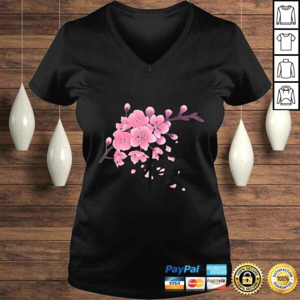 Official Sakura Cherry Blossoms with Japanese Kanji TShirt