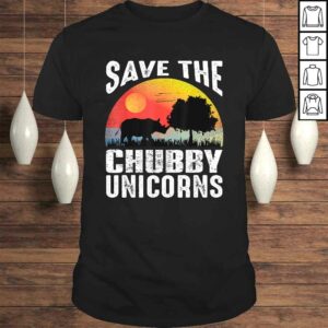 Official Save The Chubby Unicorns Vintage Colors Distressed TShirt Official Save The Chubby Unicorns Vintage Colors Distressed TShirt