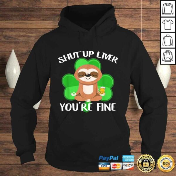 Official Shut Up Liver You’re Fine, Dad Mom Boy Girl Drink Party V-Neck T-Shirt