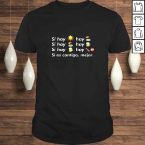 Official Si hay playa hay alcohol – Callaita Trap Bunny Emoji TShirt Official Si hay playa hay alcohol – Callaita Trap Bunny Emoji TShirt