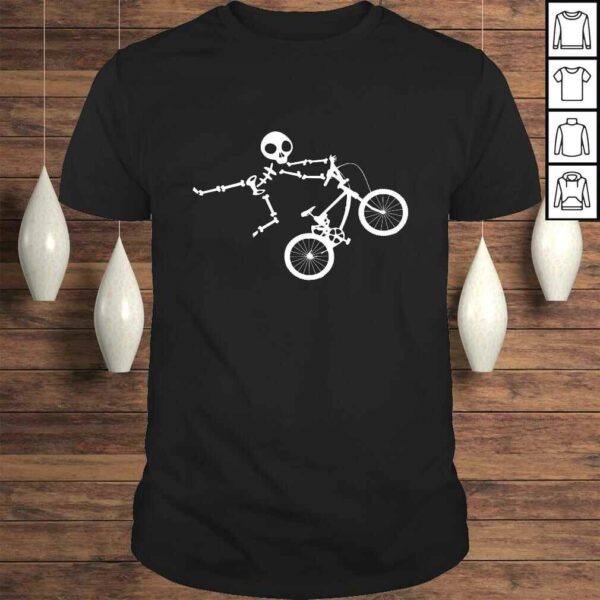 Official Skeleton BMX Shirt for Men and Boys TShirt Gift