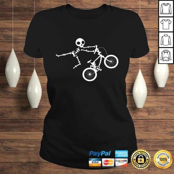 Official Skeleton BMX Shirt for Men and Boys TShirt Gift