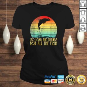 Official So Long And Thanks For All The Fish Vintage TShirt 2 Official So Long And Thanks For All The Fish Vintage TShirt 3