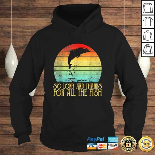 Official So Long And Thanks For All The Fish Vintage TShirt