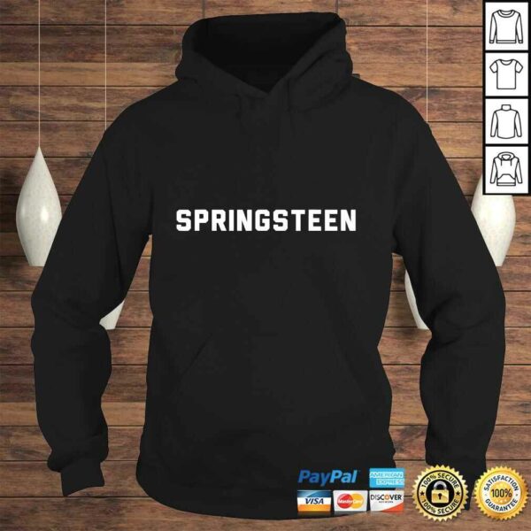 Official Springsteen Rock Music Fan Shirt