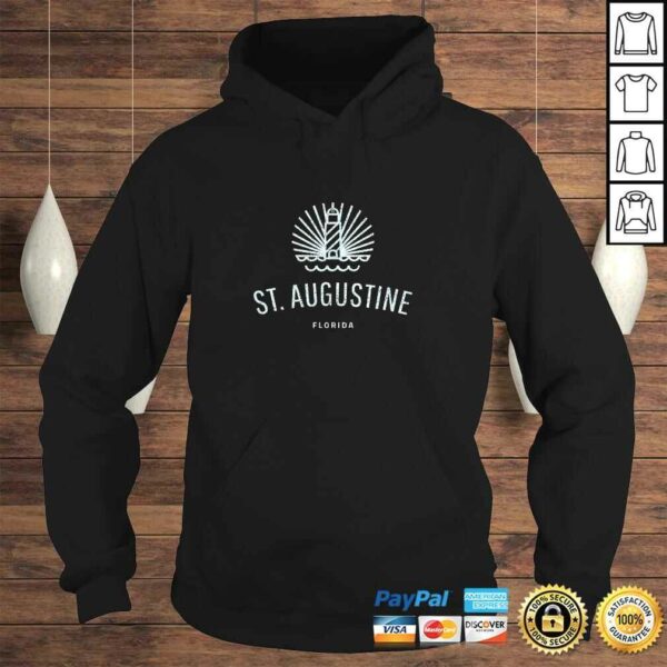 Official St. Augustine Florida Retro Lighthouse TShirt