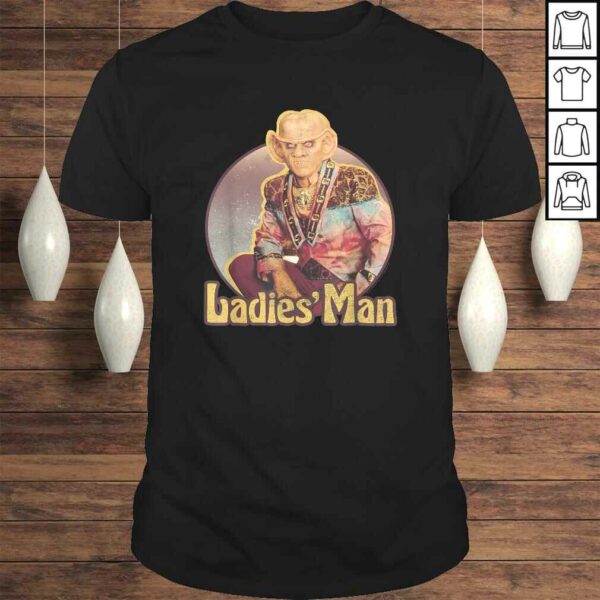 Official Star Trek DS9 Quark Ladies’ Man Retro Shirt