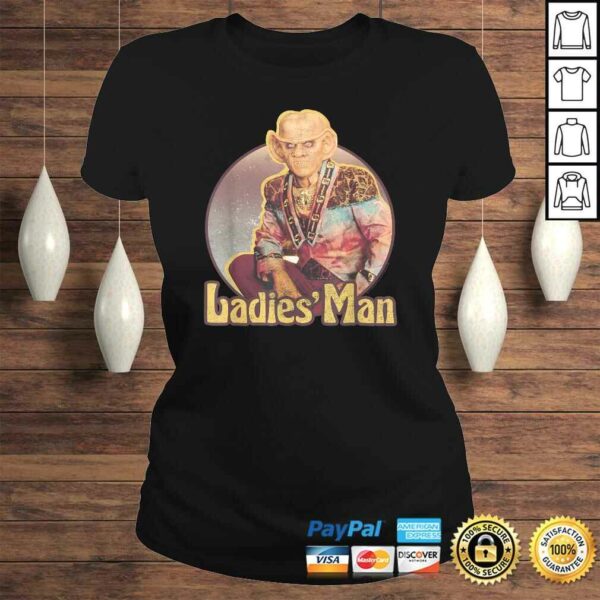 Official Star Trek DS9 Quark Ladies’ Man Retro Shirt