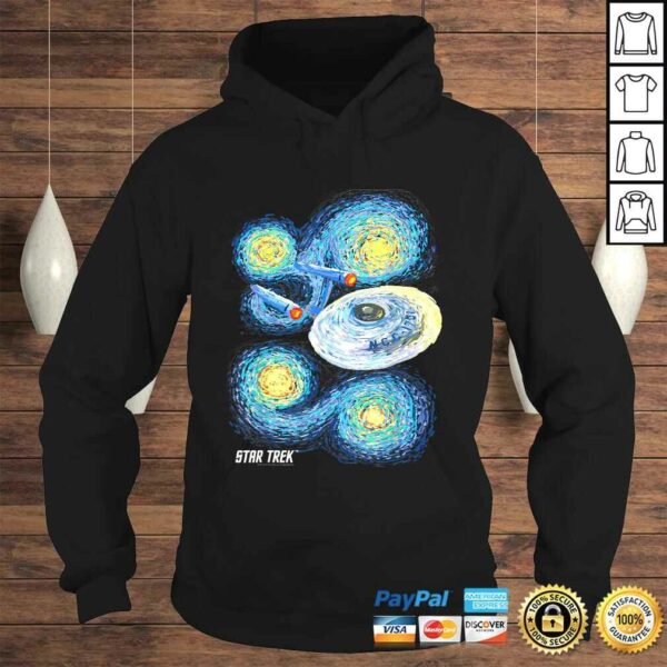 Official Star Trek Original Series Starry Night Paint Graphic TShirt