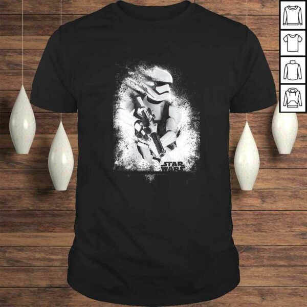 Official Star Wars The Force Awakens Splatter Stormtrooper TShirt