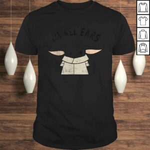 Official Star Wars The Mandalorian The Child I’m All Ears Outline Tee Shirt Official Star Wars The Mandalorian The Child I’m All Ears Outline Tee Shirt