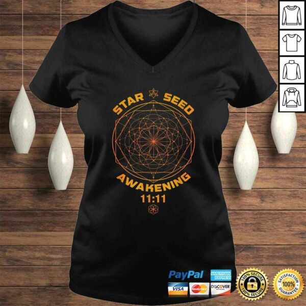 Official Starseed Awakening 1111 Sacred Geometry Tee T-Shirt