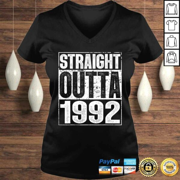 Official Straight Outta 1992 28th Bithday GIft 28 Years Old Birthday Shirt