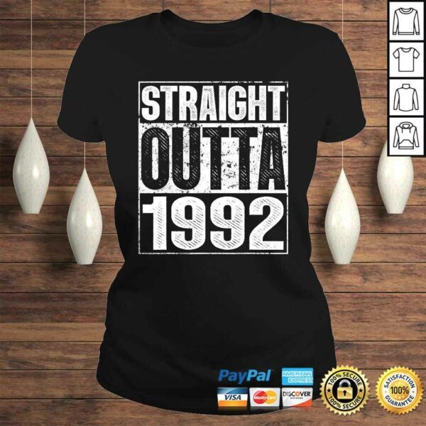 Official Straight Outta 1992 28th Bithday GIft 28 Years Old Birthday Shirt